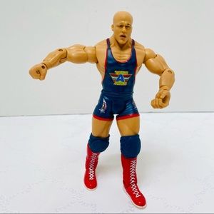 WWE JAKKS RUTHLESS AGGRESSION KURT ANGLE WRESTLING